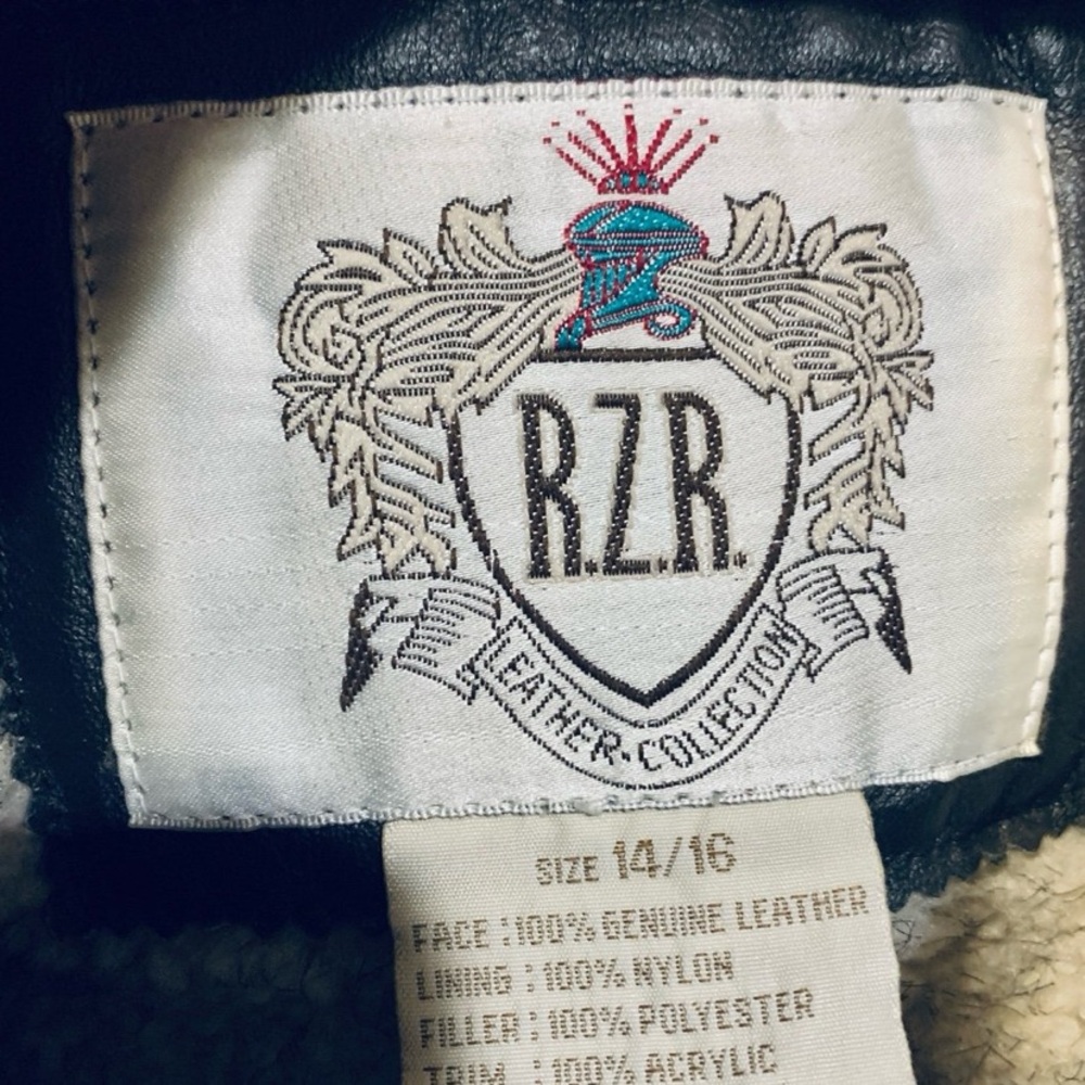 Vintage RZR LEATHER COLLECTION Jacket - Picture 6 of 13